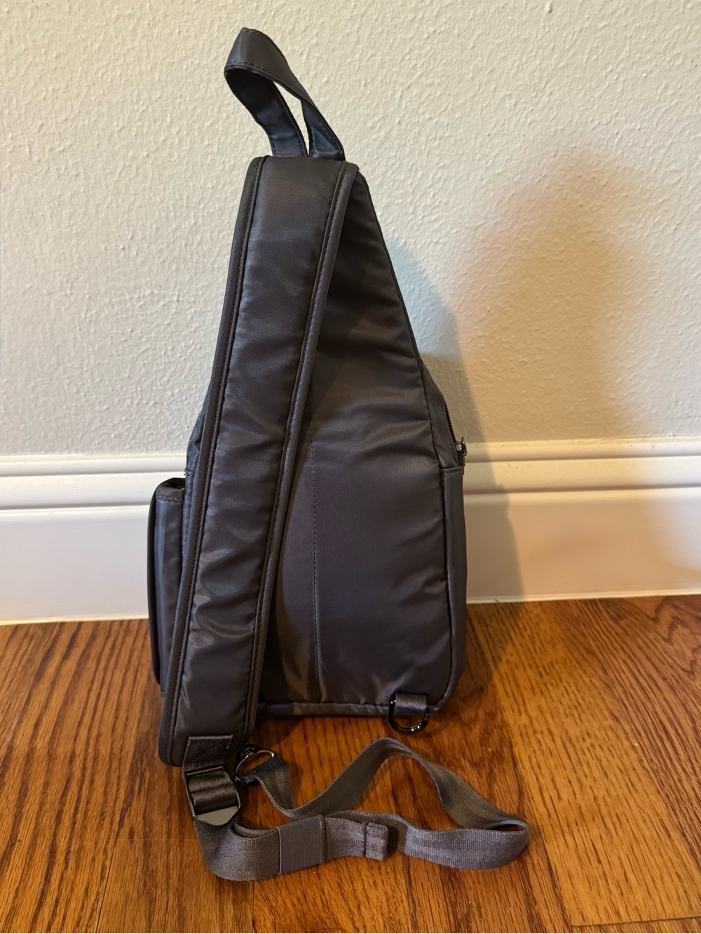 Lug Archer Sling Bag in Gunmetal Gray - Picture 2 of 6